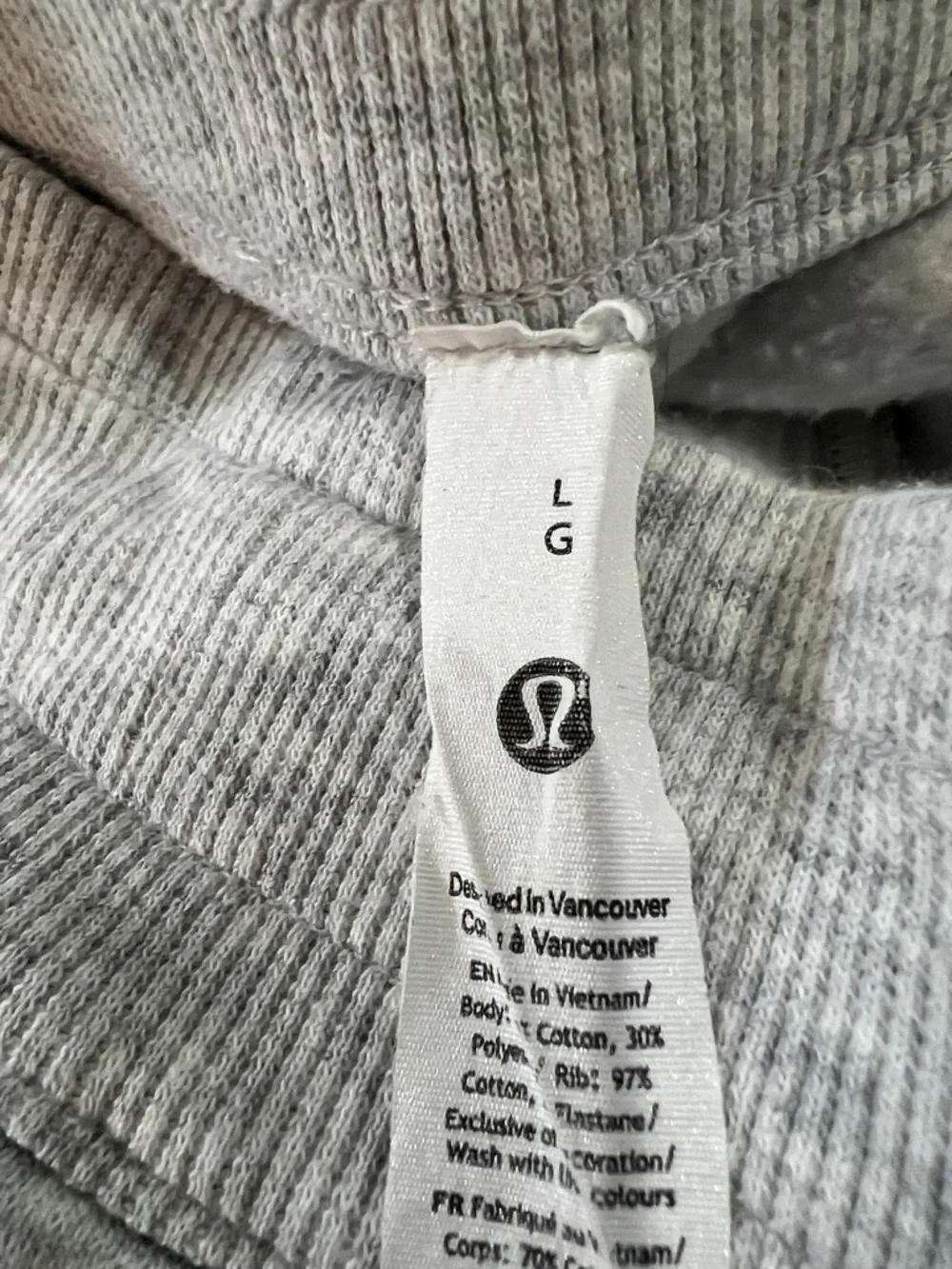 Lululemon Scuba Mid Rise Wide Leg Pants Size Large